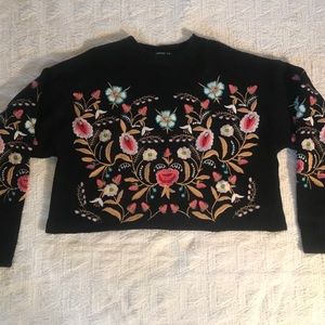 Floral Sweater
